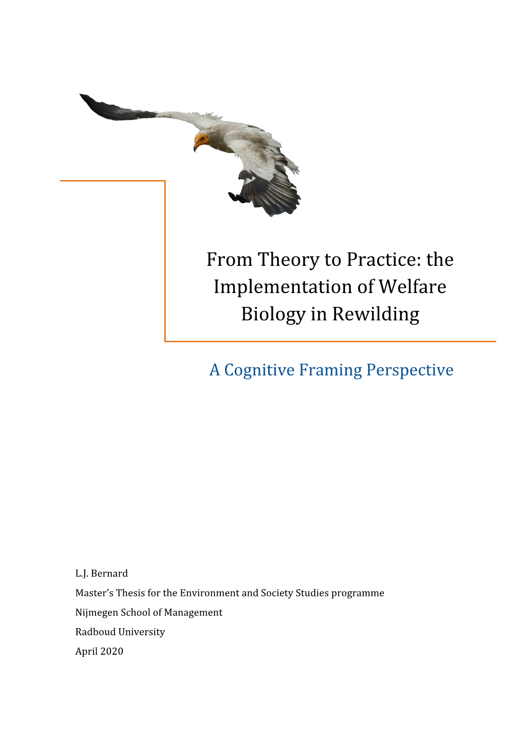 The Implementation of Welfare Biology in Rewilding