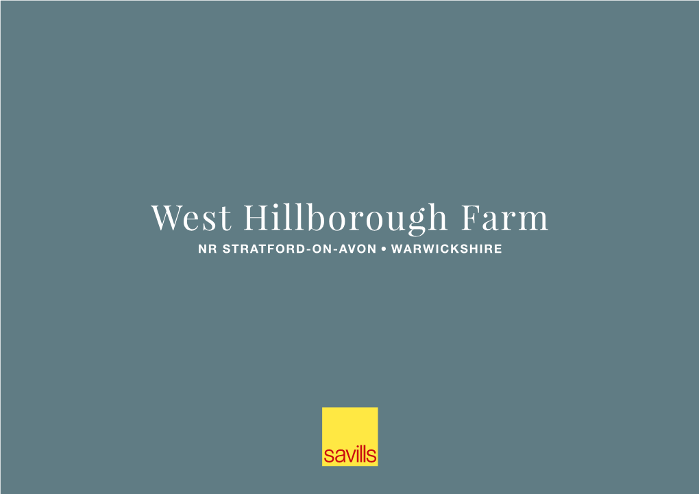 West Hillborough Farm NR STRATFORD-ON-AVON, WARWICKSHIRE