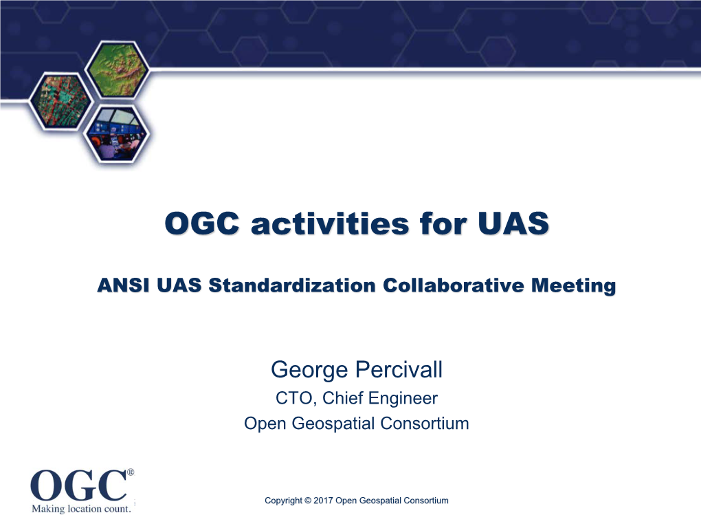 Open Geospatial Consortium (OGC)