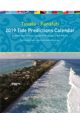 Tuvalu - Funafuti 2019 Tide Predictions Calendar Climate and Oceans Support Program in the Pacific