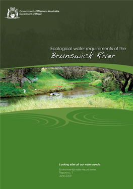 The Ecological Water Requirements of the Brunswick River 13