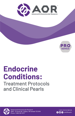Endocrine Conditions