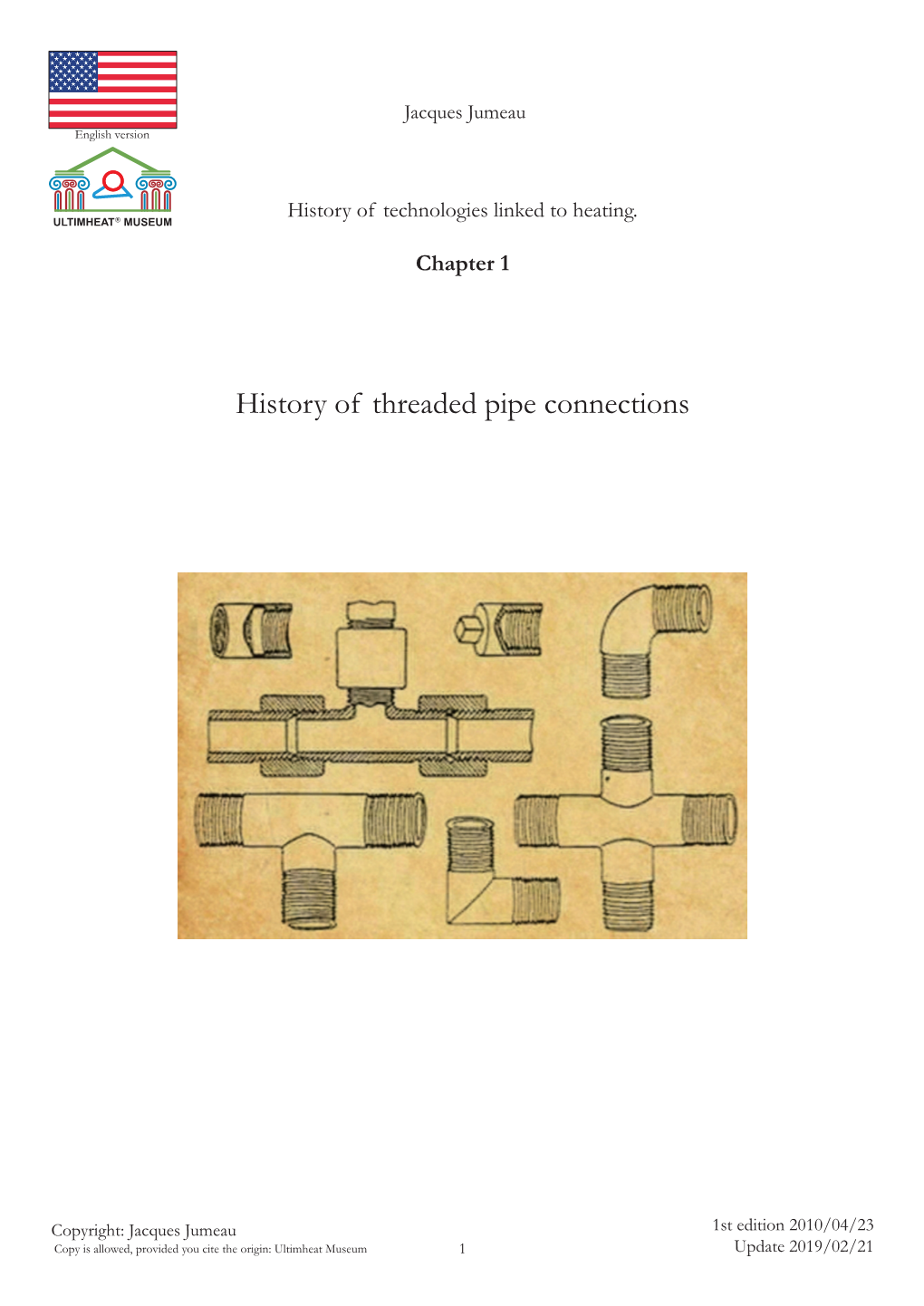 History of Threaded Pipe Connections