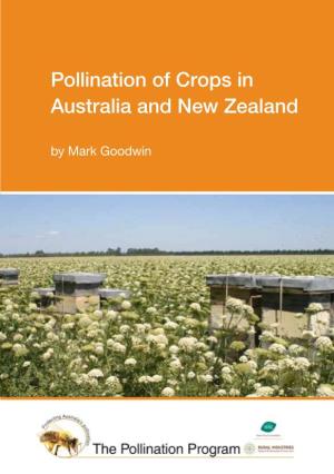 Pollination of Crops in Australia and New Zealand by Mark Goodwin © 2012 Rural Industries Research and Development Corporation