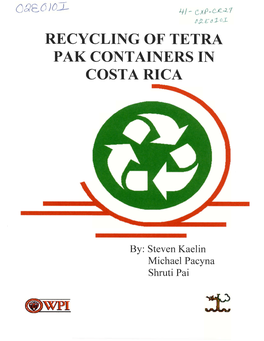 Recycling of Tetra Pak Containers in Costa Rica