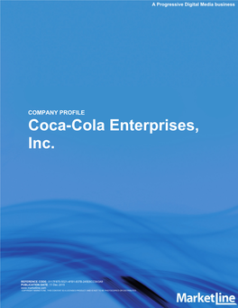 Coca-Cola Enterprises, Inc