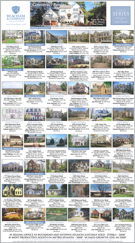 SERIES 2009 Spring Issue from the Best • • • People in Atlanta Look for It April 20Th! Real Estate™