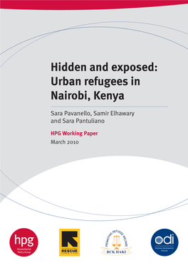 Hidden and Exposed:Urban Refugees in Nairobi, Kenya