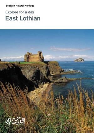 Scottish Natural Heritage Explore for a Day East Lothian