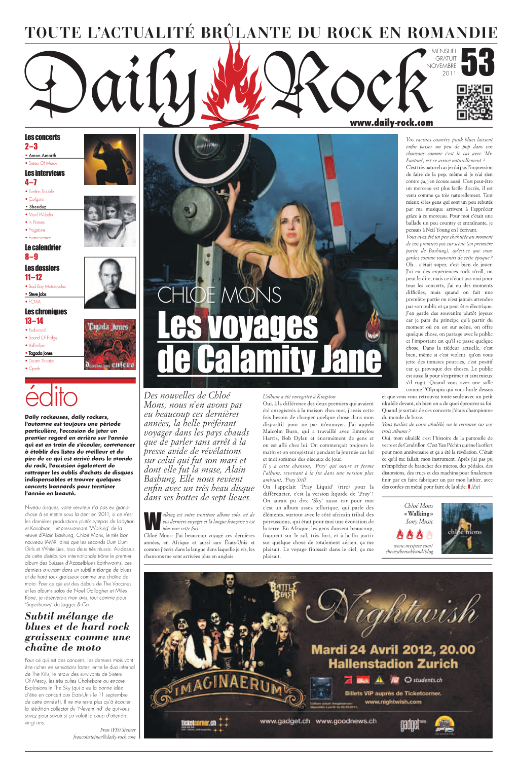 Les Voyages De Calamity Jane