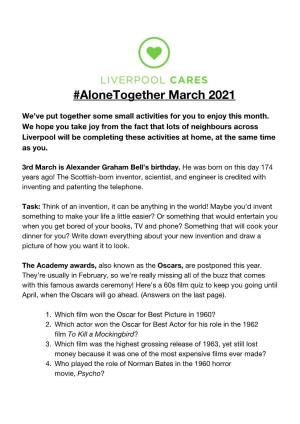 Alonetogether March 2021