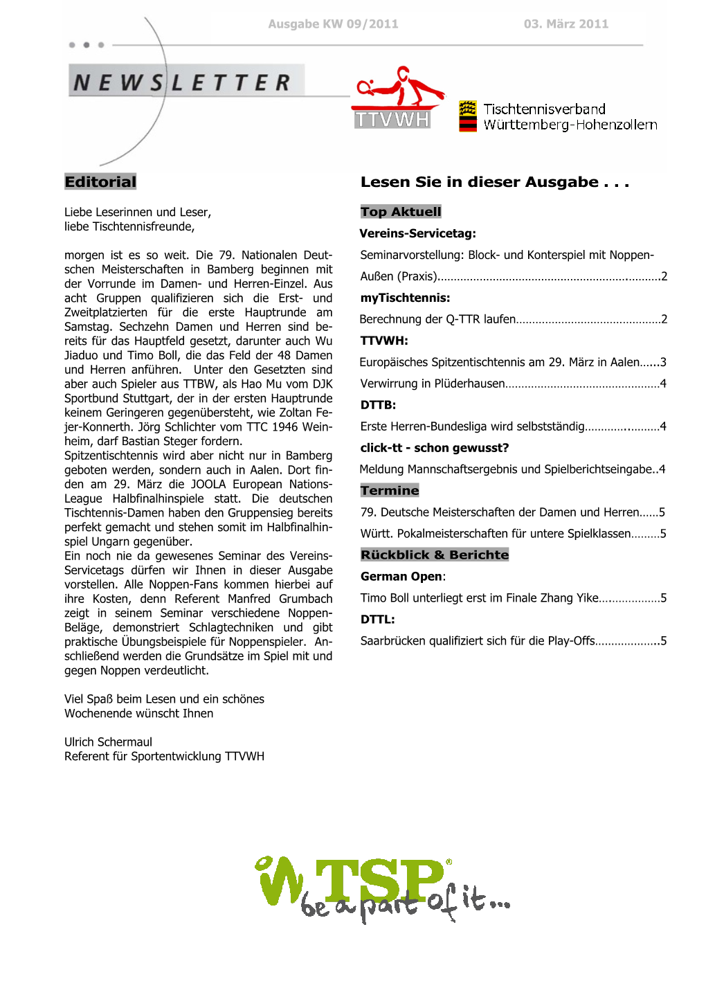 TTVWH-Informationen 09-2011