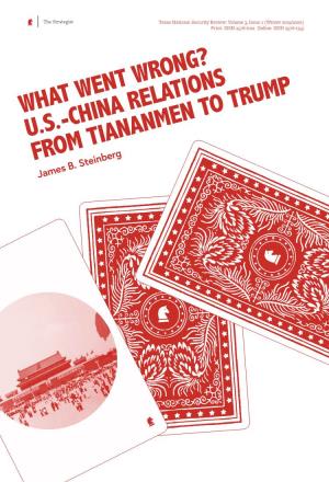Us-China Relations from Tiananmen to Trump