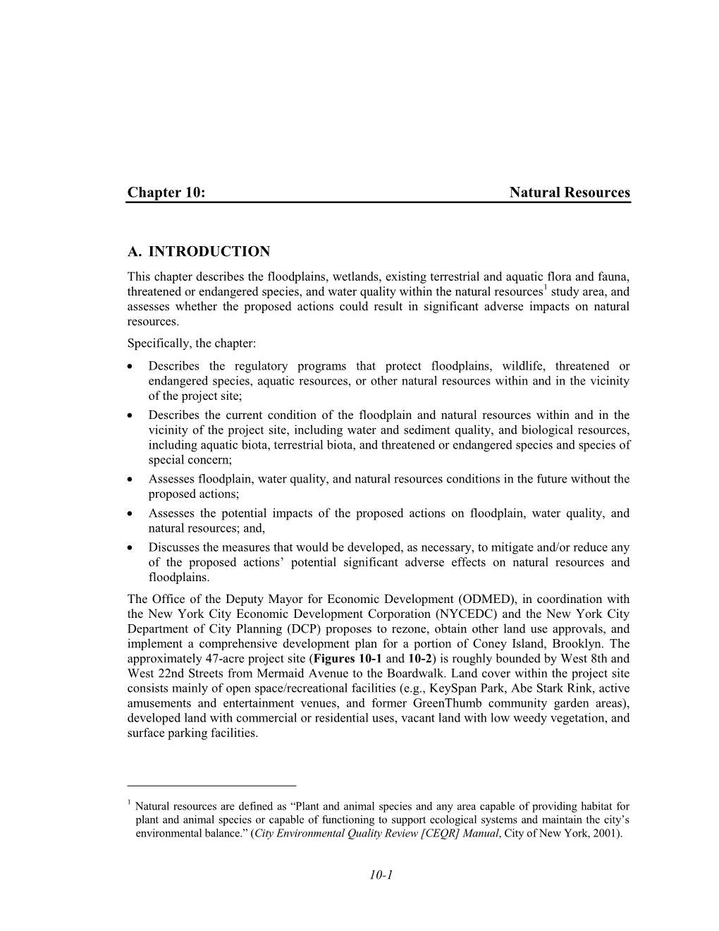 CONEY ISLAND REZONING Figure 10-1 1.14.09