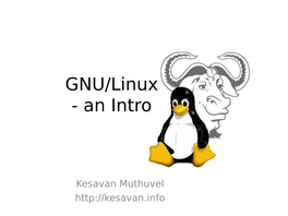 GNU/Linux - an Intro