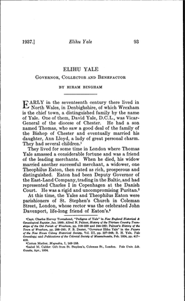 Elihu Yale 93