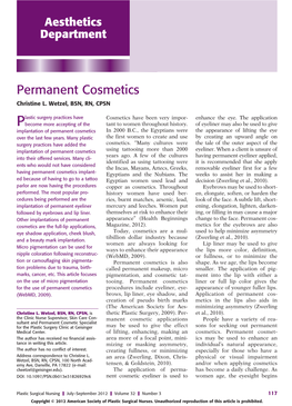 Permanent Cosmetics Christine L