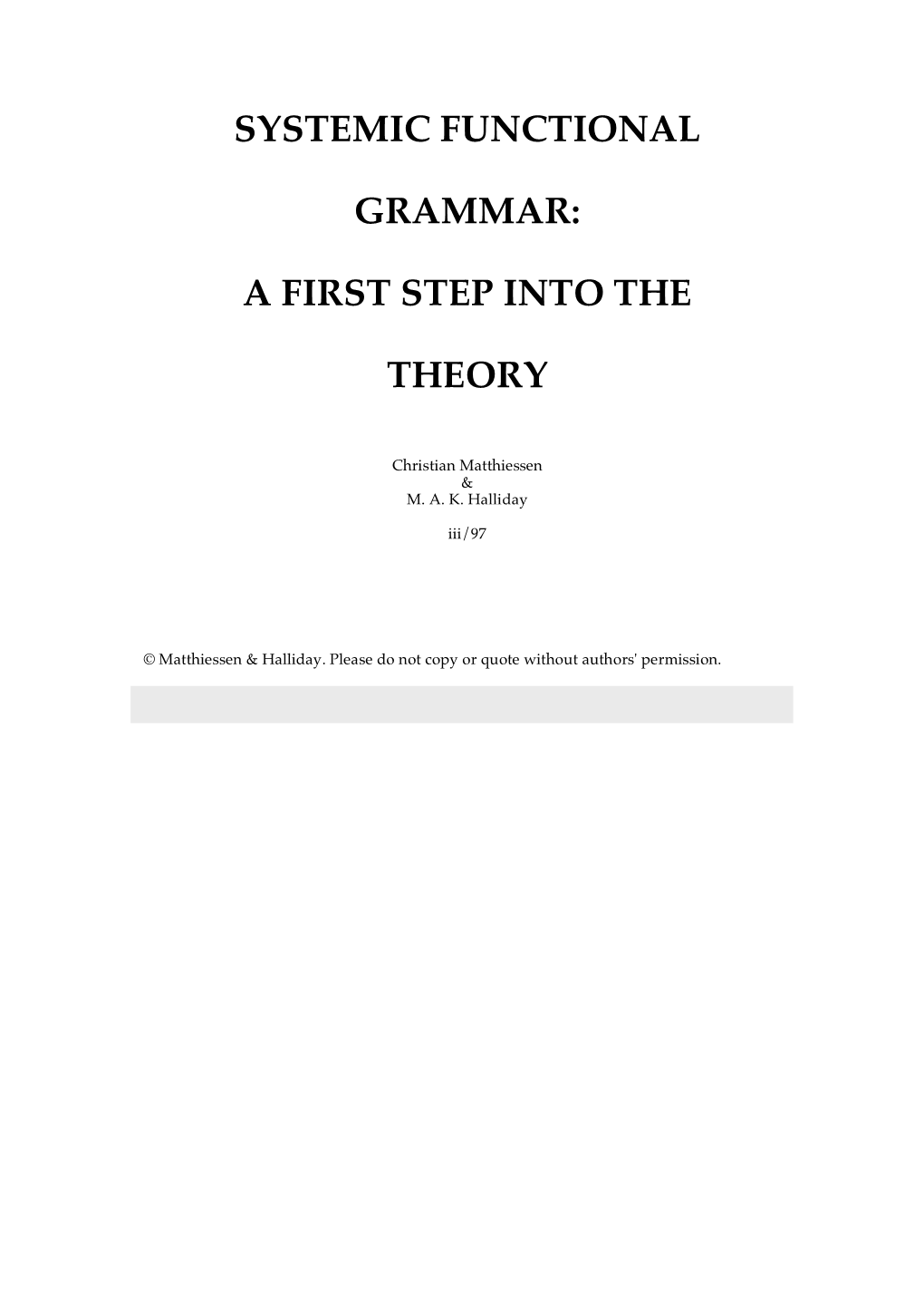 systemic-functional-grammar-a-first-step-into-the-theory-docslib