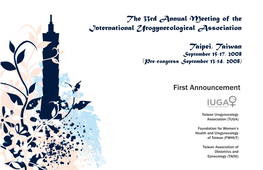 The 33Rd Annual Meeting of the International Urogynecological Association