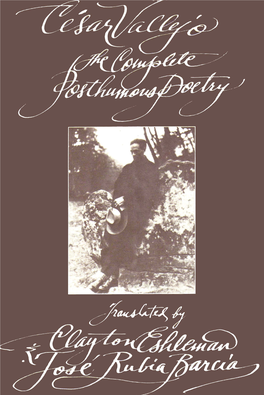 The Complete Posthumous Poetry