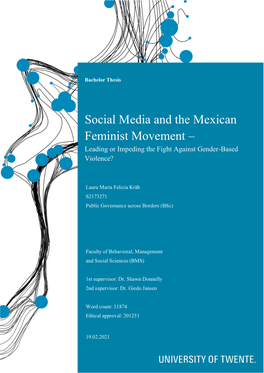 Social Media and the Mexican Feminist Movement – Leading Or Impeding the Fight Against Gender-Based Violence?