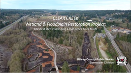 Wetland & Floodplain Restoration Project