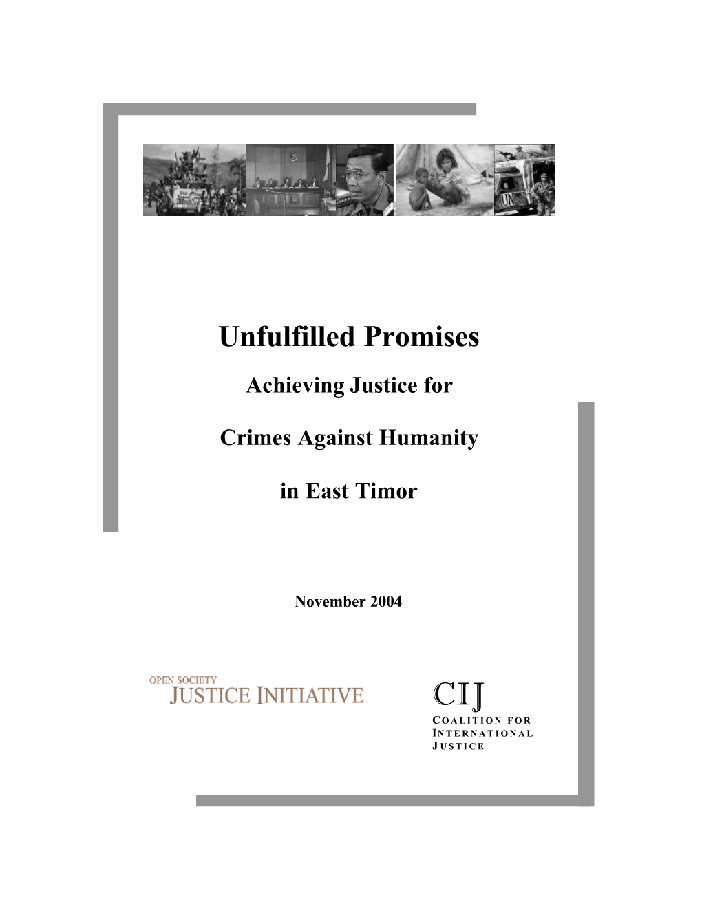 Unfulfilled Promises