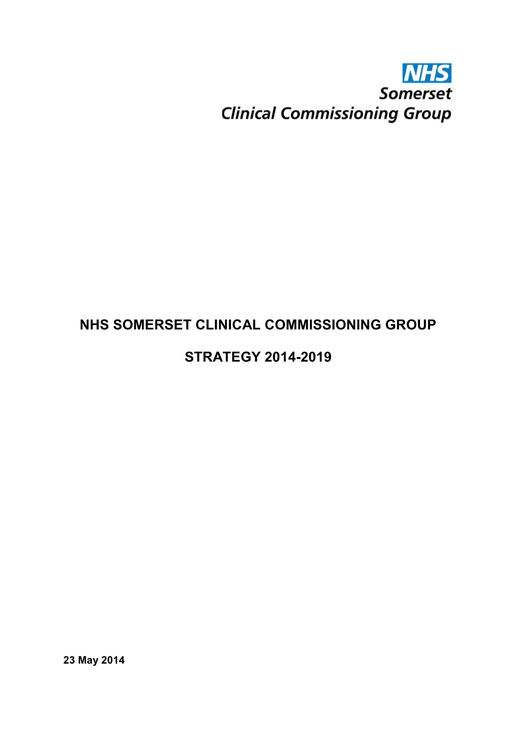Nhs Somerset Clinical Commissioning Group