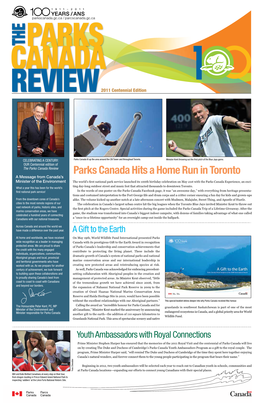 Parks Canada Hits a Home Run in Toronto