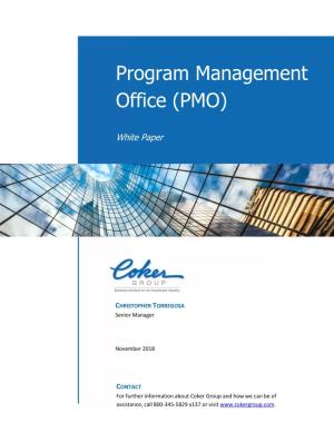 Program Management Office (PMO)