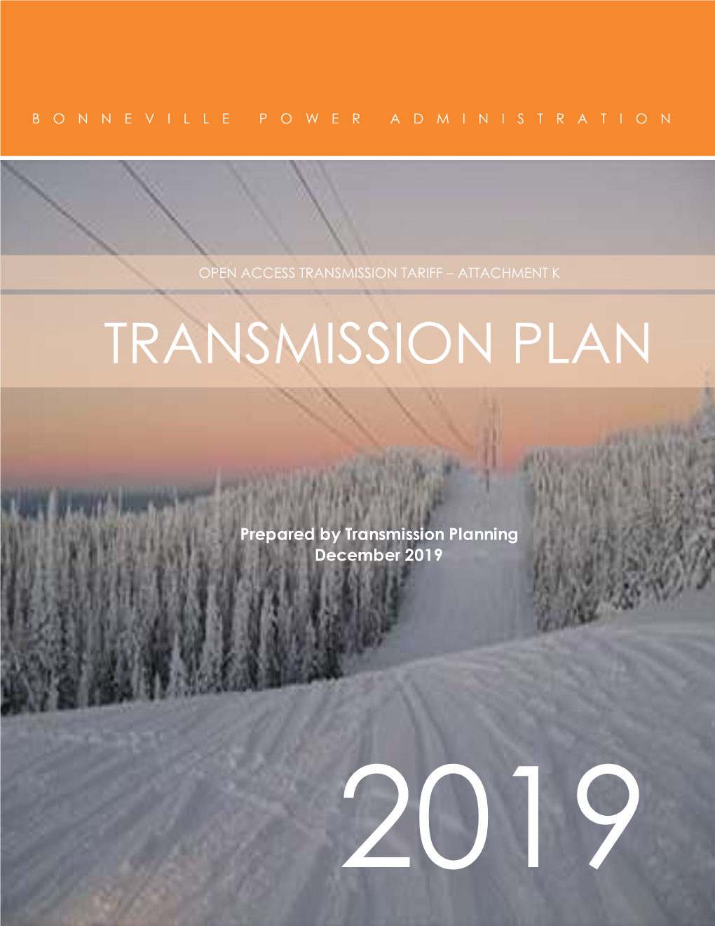 2019 Transmission Plan