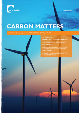 Carbon Matters