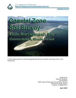 Coastal Zone Survey of Little Narragansett