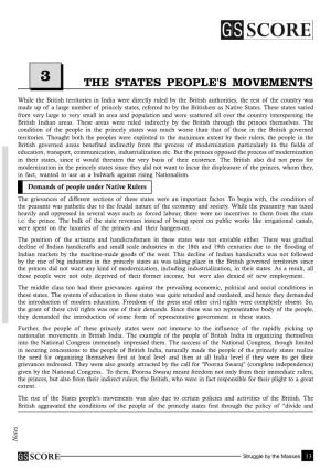 The States People's Movements