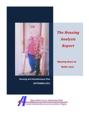 The Housing Analysis Report