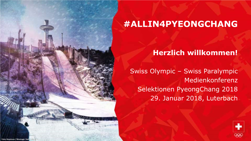 Swiss Paralympic Medienkonferenz Selektionen Pyeongchang 2018 29