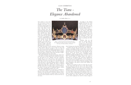 The Tiara - Elegance Abandoned