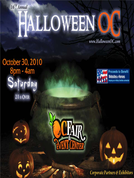 Halloween OC Masquerade Ball – 21 and Over Saturday Is the 16Th Annual Halloween OC Masquerade Ball