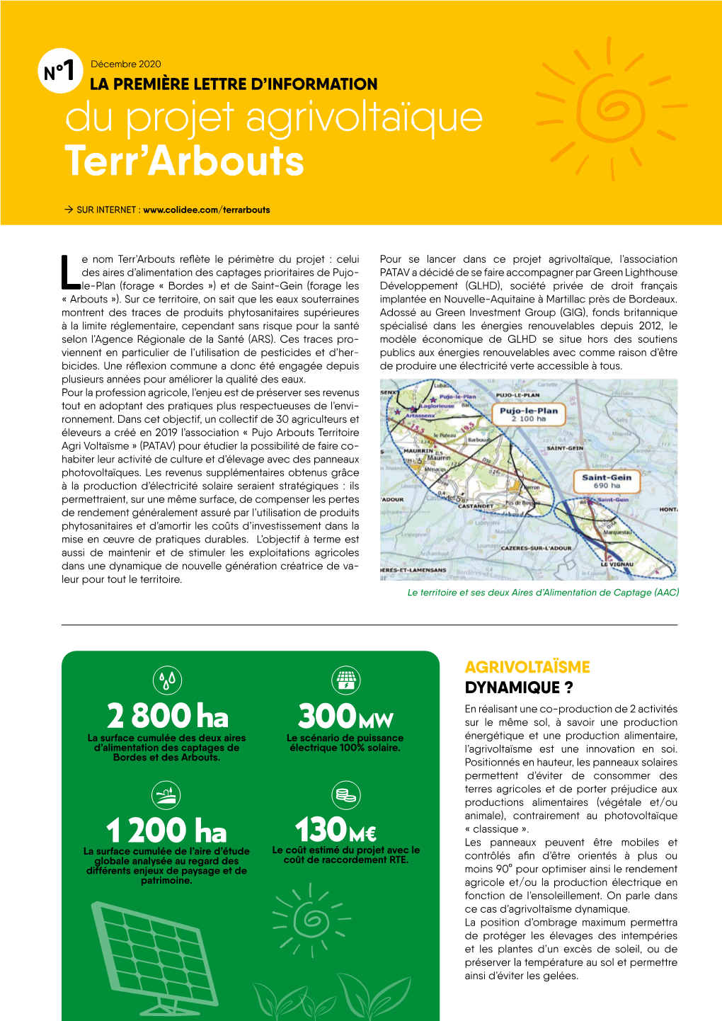 Du Projet Agrivoltaïque Terr'arbouts