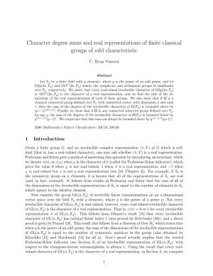 Character Degree Sums and Real Representations of Finite Classical