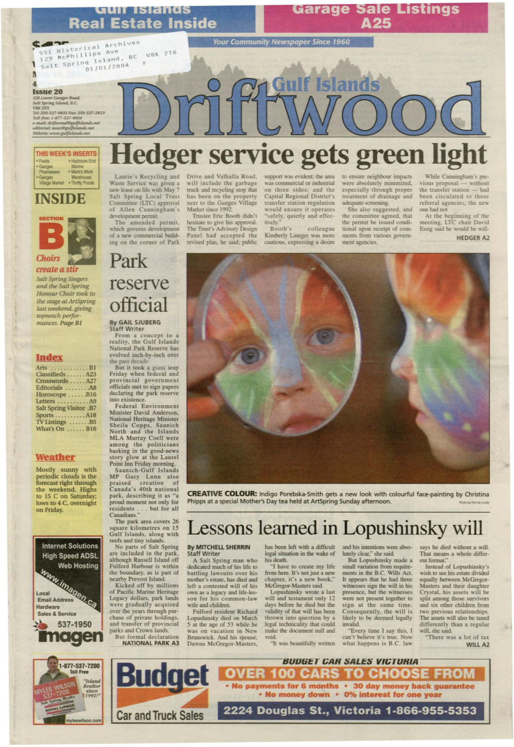 Hedger Service Gets Green Light