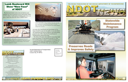 NDOT News Summer 05