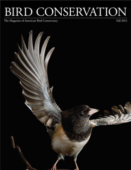 BIRD CONSERVATION the Magazine of American Bird Conservancy Fall 2012 BIRD’S EYE VIEW