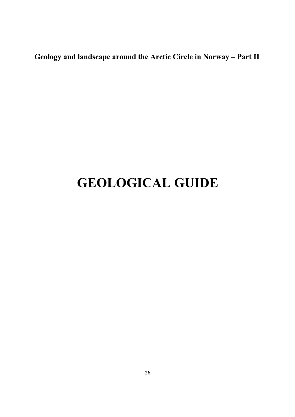 Geological Guide