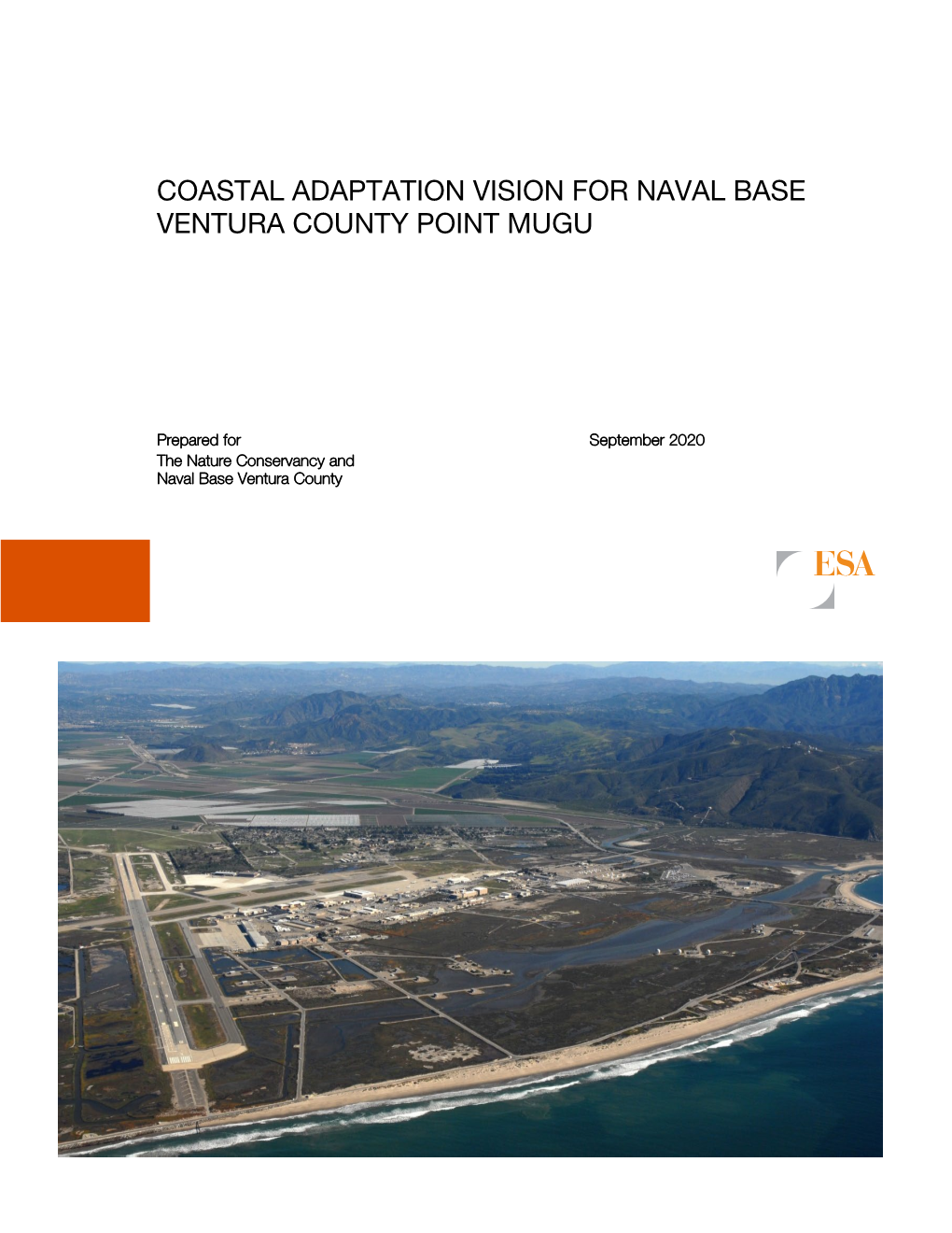 Coastal Adaptation Vision for Naval Base Ventura County Point Mugu