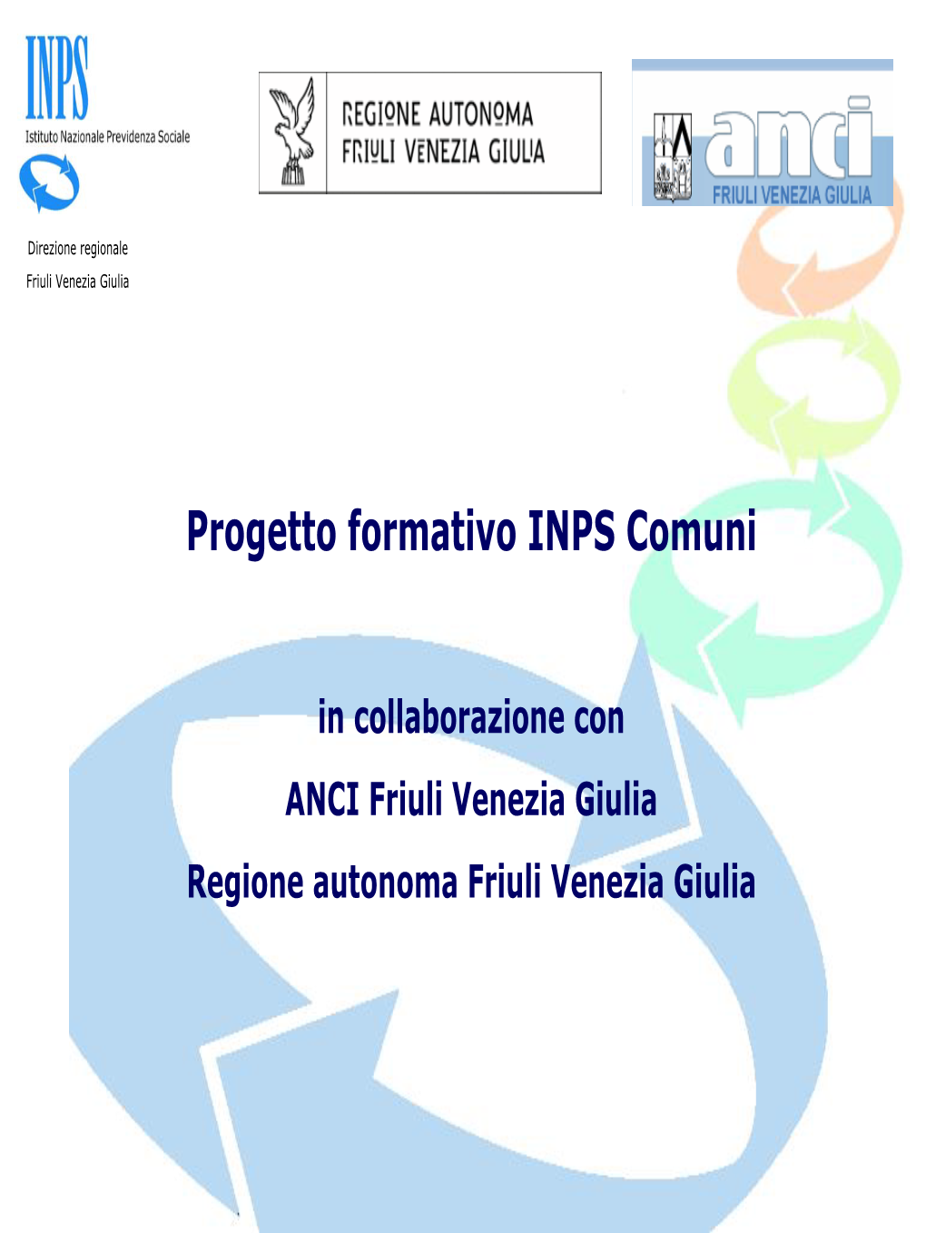 Progetto Formativo INPS Comuni