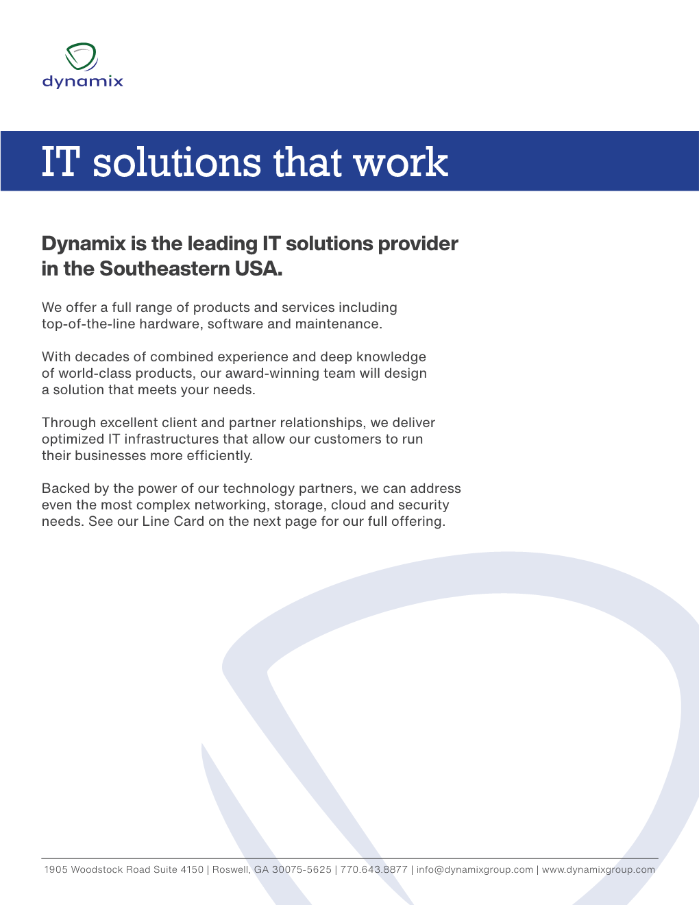 IT Solutions That Work