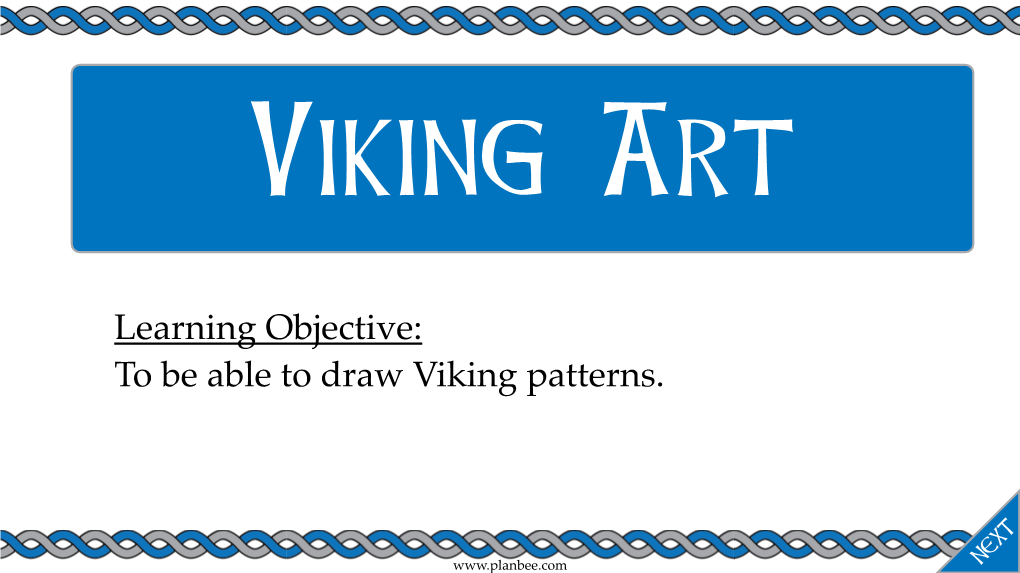 To Be Able to Draw Viking Patterns