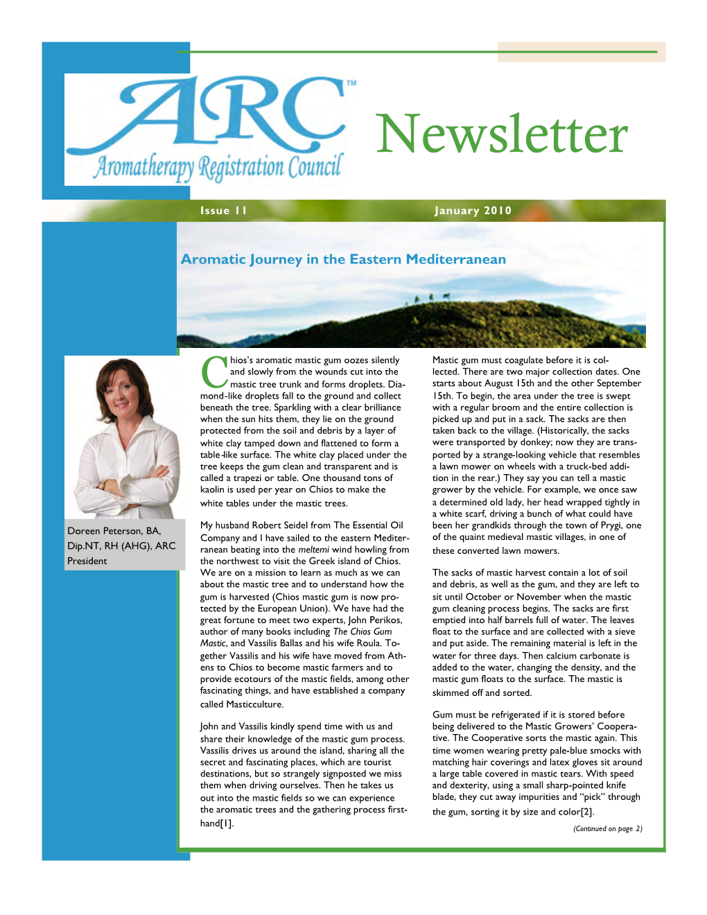 ARC Newsletter Junuary 2010