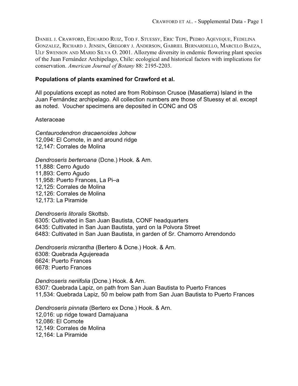 Crawford Et Al. - Supplemental Data - Page 1